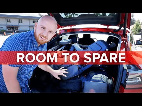 Model Y Cargo Space is FANTASTIC - Fitting Suitcases, Golf Clubs, Stroller & More