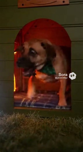 When Your Cat Takes Fireworks to the DOG HOUSE 😱🎆 #cat #catandmousegame #funny