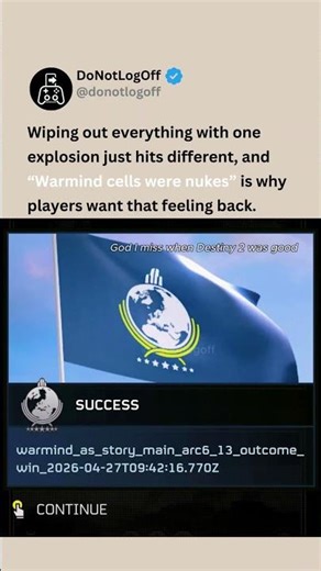 “Warmind cells were nukes” and players wish Helldivers had something like that 😳🔥 #helldivers2