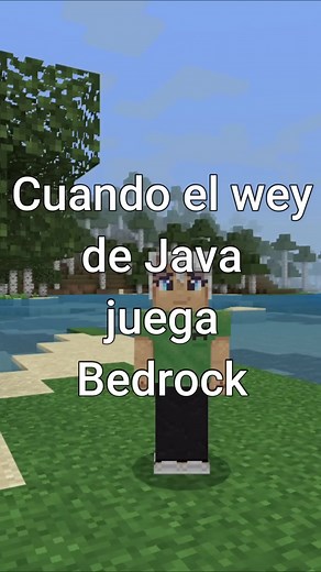 390K views · 10K reactions | Cuando un Jugador de JAVA juega BEDROCK....