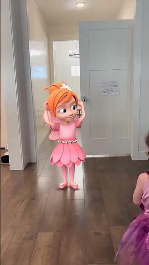 FAiRY ADLEY turns into a CARTOON BALLERiNA!! 🩰 #aforadley