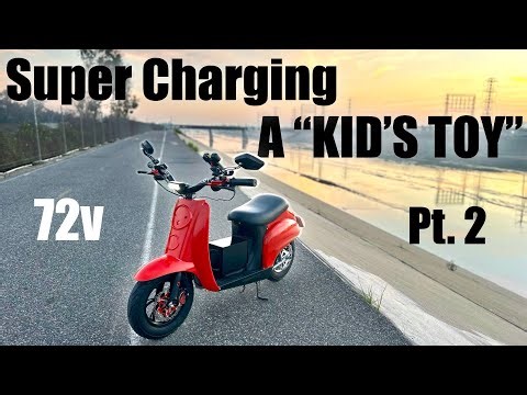 Modifying This "Kid's Toy" To Go +60MPH | Razor Pocket Mod Upgrade Pt. 2