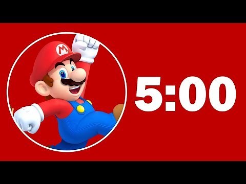 5 Minute Radial Timer - MARIO EDITION