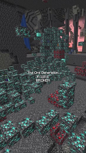 Broken Ore Generation in 1.18 Snapshot | Minecraft Update
