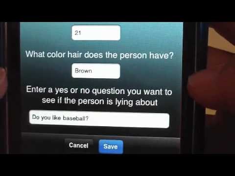 Lie Detector iPhone App Review