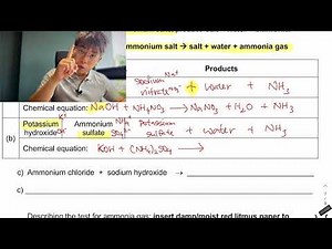 Alkali and Ammonium Salts