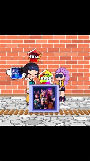 Zoey vs Mira guess the character in the box to increase their rank, Who cheats ? KPop Demon Hunters