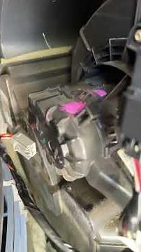 2017 Chevrolet traverse rear A/C blower motor removal!