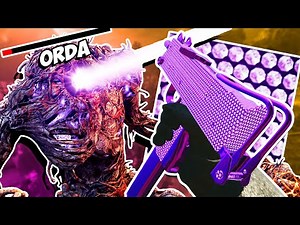 SHREDDING ORDA while getting PLAGUE DIAMOND SMGs! (Cold War Zombies Mac 10 Gold Viper)