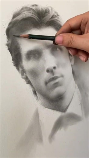 Please believe in the charm of charcoal #drawing #charcoaldrawing #portraitdrawing #charcoalshading