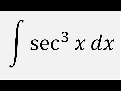 Integration by Parts: Integral of sec^3(x) dx