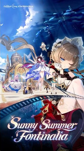 "Sunny Summer Fontinalia" Event Is Now On #GenshinImpact #GenshinLunaVIII