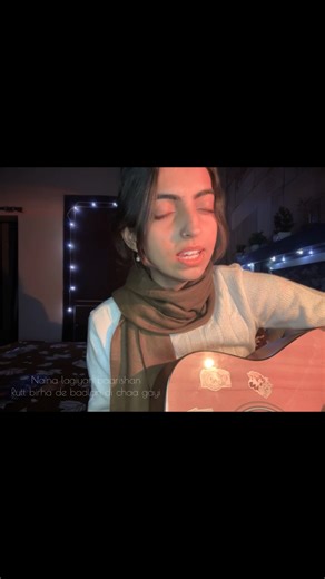 Saumya🎶 on Instagram: "Smol cover🤕 [Tujhe bhula diya, music cover, Mohit Chauhan, singing, singing reels, trending songs, bollywood, female version, hindi song, acoustic guitar] #singing #music #femaleversion #tujhebhuladiya #bollywood"
