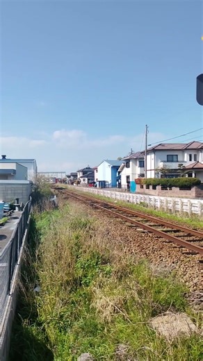 【豊肥本線】普通列車豊後竹田行き 大迫踏切を通過#jr九州 #鉄道 #伸びろ #shorts