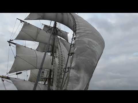 James Craig (1874) under full press of sail - Feb 2023