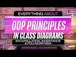 SDA Lecture 17: OOP Principles in Class Diagrams | Encapsulation, Inheritance & Polymorphism