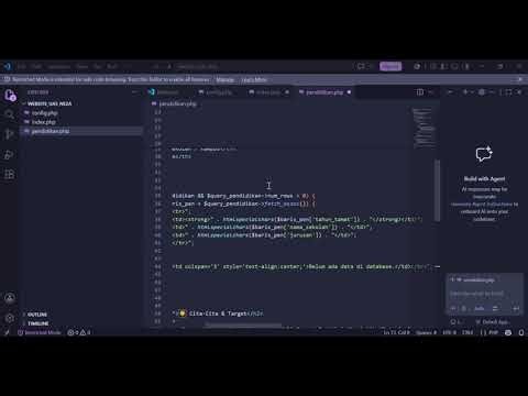 Pembuatan Website Sederhana Menggunakan Aplikasi Visual Studio Code (VS Code) dan Laragon