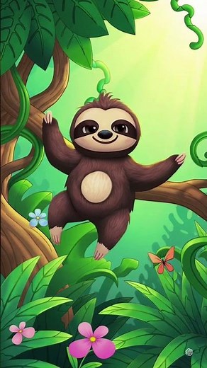 The Sloth Song 🦥 | Fun Learning Song for Kids | Little Explorers Show