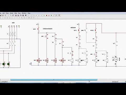 ESQUEMA ELÉTRICO GERADOR AUTOMÁTICO TRIFÁSICO 380 V