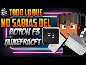 TUTORIAL DE TRUCOS EN Minecraft Trucos: Teclas F3...Todos sus secretos 1.19 1.18 1.7 (JAVA/BEDROCK)