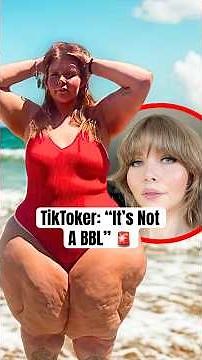 TikToker: “It’s Not A BBL” #shorts #princesspear #plussize
