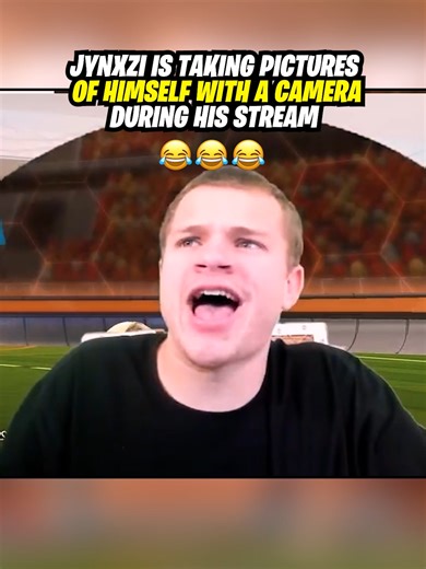Jynxzi is taking pictures of himself with a camera during his stream #jynxziclips #jynxzifunnymoments #jynxzifunny #rocketleague #rocketleaguehighlights @jynxziontwitch