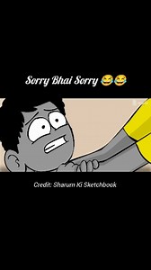 85K views · 3.1K reactions | Sorry Bhai Sorry  #viral #reels #instagram #trendingreels #trends #viralreels #sharumkisketchbook | Desi Sketch Tube | Facebook