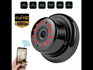 M1Q Mini Camara Espia Wifi Inalambrica V380S 1080p FullHD