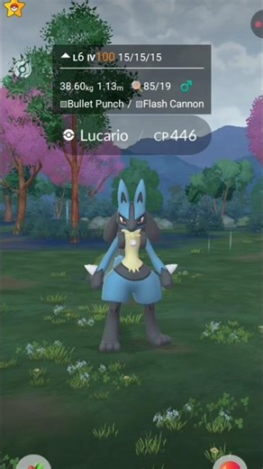 Catching Lucario and Evolving into mega Lucario‪@pokedaxi‬