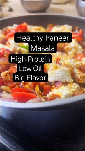 Healthy Paneer Masala Recipe | High-Protein & Creamy Indian Curry | Easy Homemade