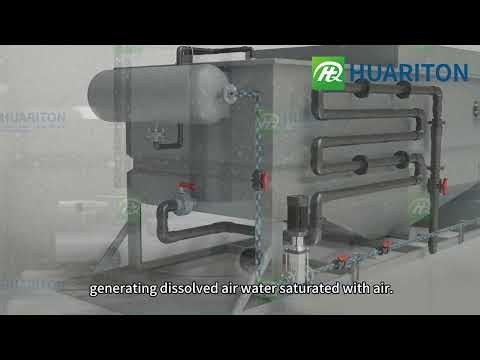 3D Animation Demonstration of Dissolved Air Flotation Unit