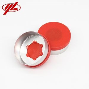 [Hot Item] 32mm Red Color Flip off Cover Caps for Infusion Bottle