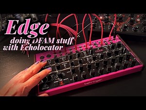 Raw Industrial Techno (no talking) — Behringer Edge + Echolocator Jam [20 min DAWless]