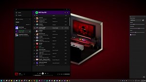 Living Room Wallpaper - Audio reactive, music and customisable