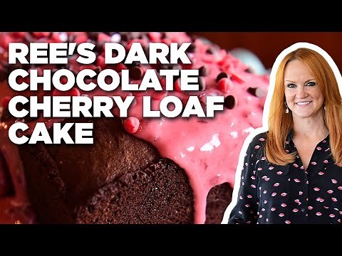 Ree Drummond's Dark Chocolate Cherry Loaf Cake | The Pioneer Woman | Food Network