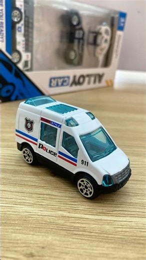 [ASMR] Unboxing & Review a new Police Transformers: Complete 4 Car Police #shorts #asmr #car