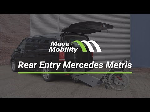 Rear Entry Mercedes Metris Wheelchair Accessible Van | MoveMobility