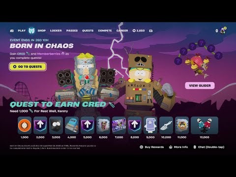 Fortnite Born in Choas Event Mini Pass