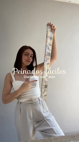 Peinados rápidos con listones: Tutorial fácil y lindo