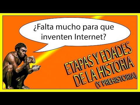 etapas y edades de la historia (y prehistoria) para niños