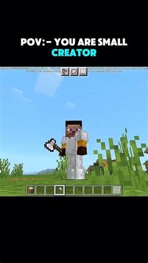 100 SUBSCRIBERS...😭🙏 |•| PM33 |•| #minecraftshorts #minecraft #minecrafthumor #minecraftmemes