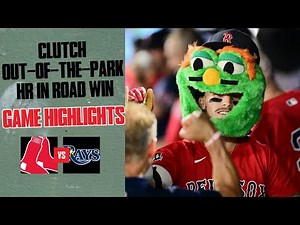 Red Sox vs. Rays Game Highlights (9/19/25) | MLB Highlights