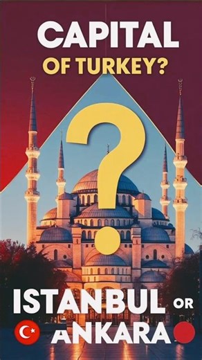 31.What is the Capital of Turkey #capital #Ankara #istanbul