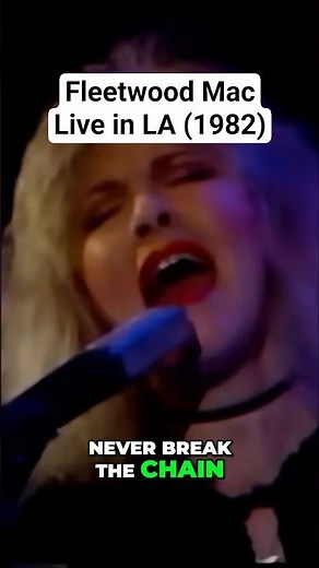 The Chain Fleetwood Mac 1982 - Pure Genius #ClassicRock #LiveConcert