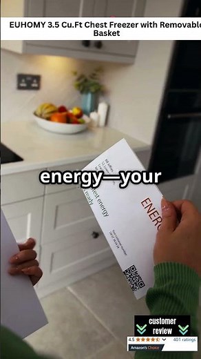 🧊 Best Compact Chest Freezer for Small Spaces! (Low Noise + Energy Efficient)