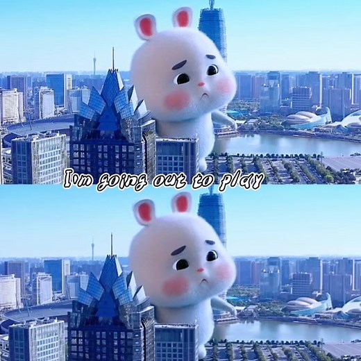 55-Episodes-A rabbit who wants to go outside and play #HolidayOREOke #rabbit_🐰💓 #baby #cute #therabbit #naughtyrabbit #🐰 #lollipops #🍭 #baby