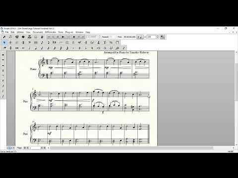 Finale Tutorial: Dynamics, Crescendos & Decrescendos, etc.(Video 4)