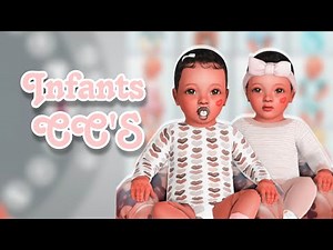 100+ Infants CC’s plus furniture | Sims 4