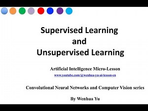 Supervised Learning and Unsupervised Learning