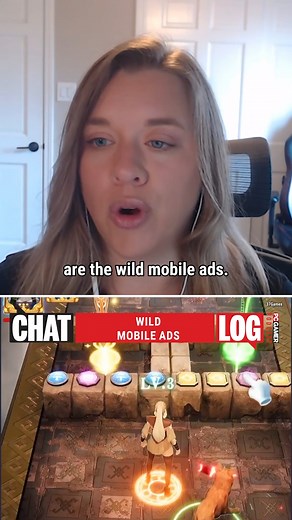 17K views · 27 reactions | Mobile game ads are built truly different 臘‍♀️ #pcgamer #pcgaming #mobilegames #appstore #androidgames #chatlog | PC Gamer | Facebook